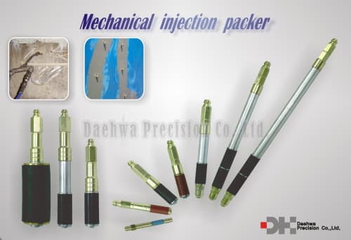 zinc injection packer for leak stoppage